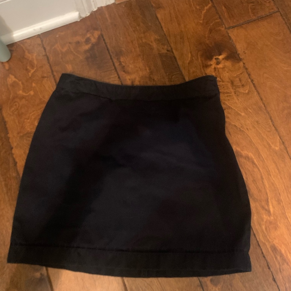 Girls black dress skirt